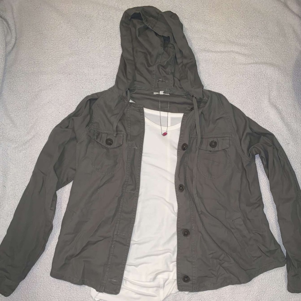 Maurices olive utility jacket